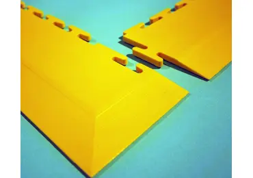 Náběhová lišta pro podlahové dlaždice Ecotile PVC – rohová, tloušťka 7 | 10 mm